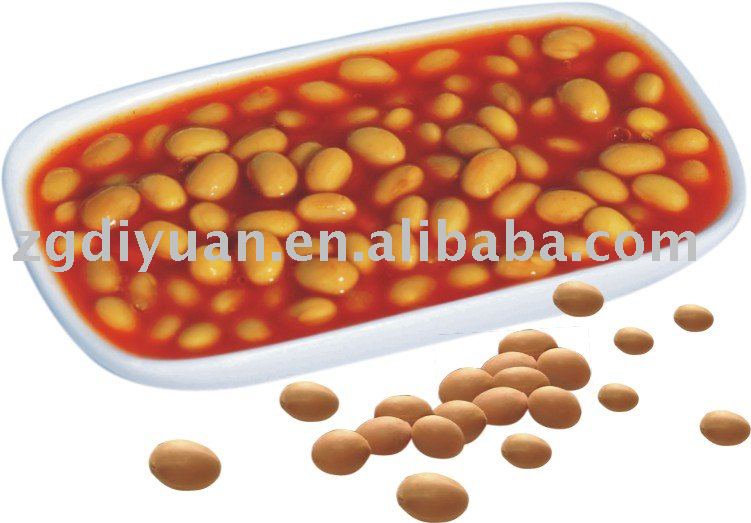 canned beans in tomato sauce