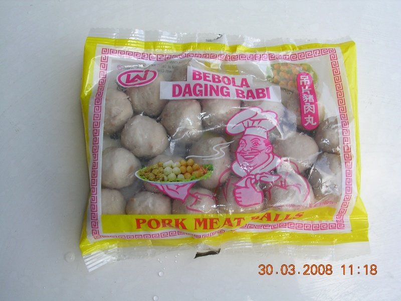 Frozen Pork Meat Balls