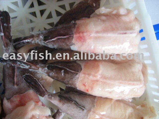 monkfish skin on tails
