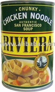RIVIERA CHICKEN NOODLE SOUP 15oz