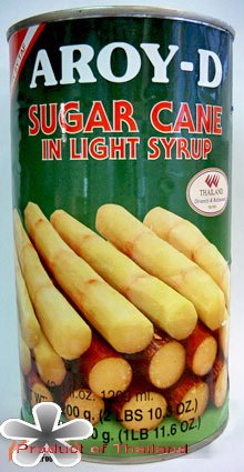Sugarcane in light syrup Aroy-D
