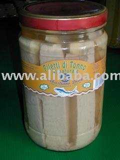 Canned Natural Fillets Of Tuna