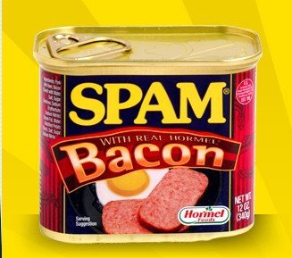 SPAM with Bacon    canned food