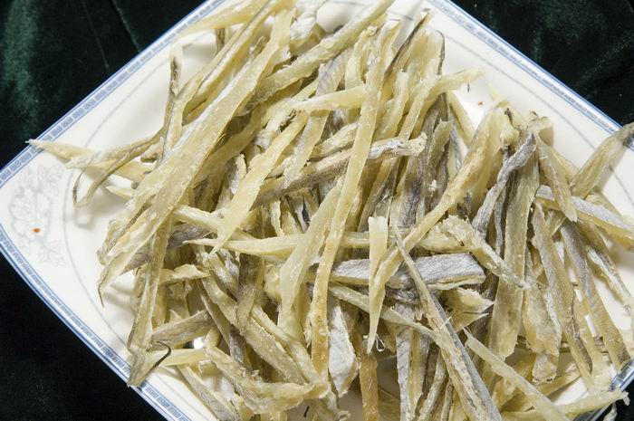 Dried Blue Whiting Fish Sliced With Skin
