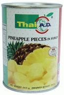 Pineapple Pieces In Syrup ( Hand Cut)