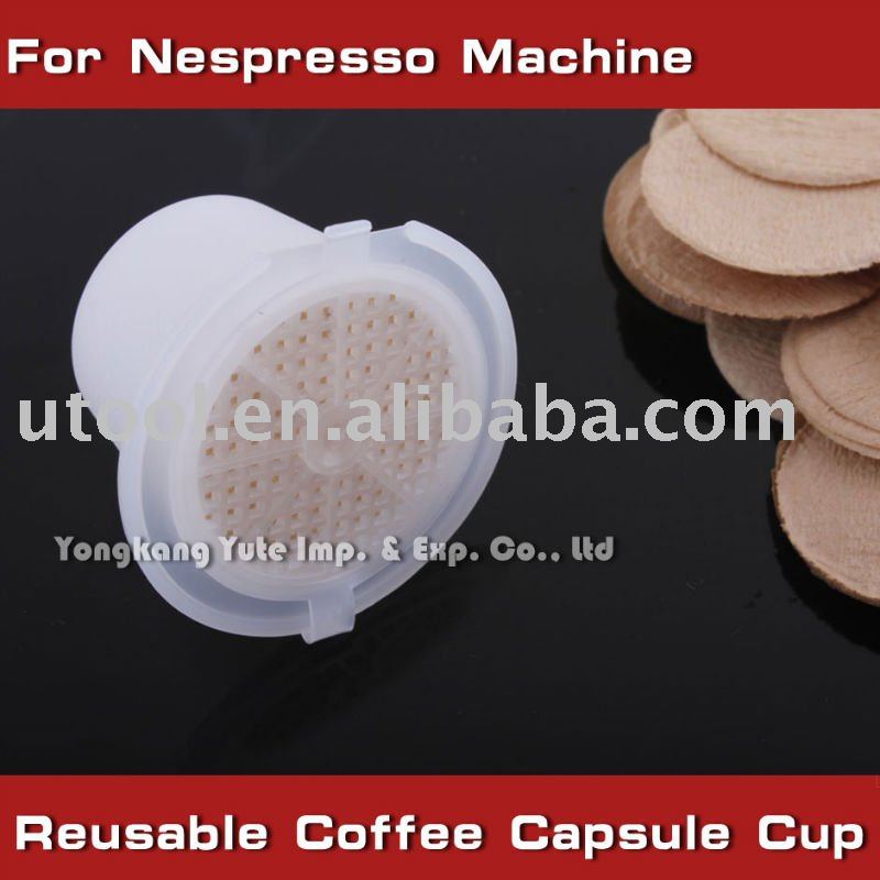 refillable  nespresso  capsule Reusable coffee capsule cup cap