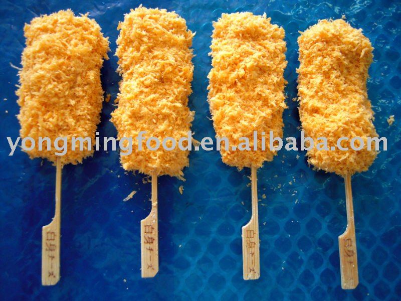 breaded cod meat seafood