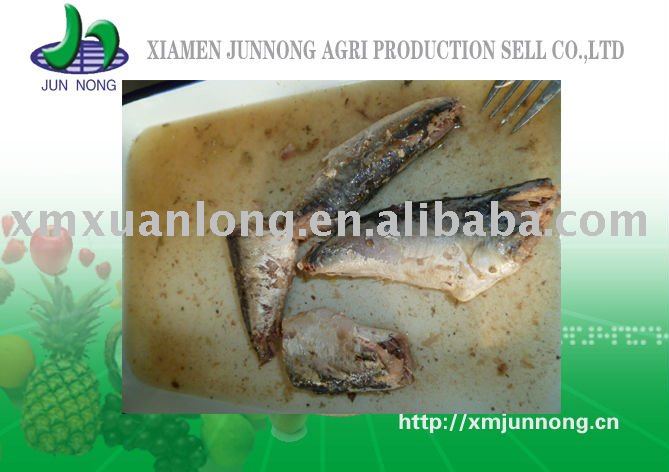 canned fish canned water mackerel