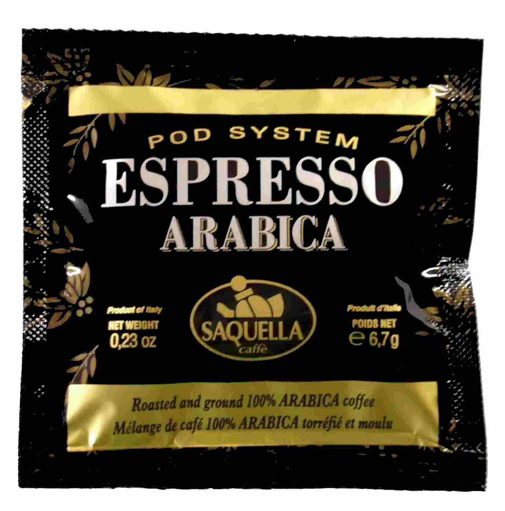 ITALIAN   ESPRESSO - COFFEE  PODS-  100% ARABICA 