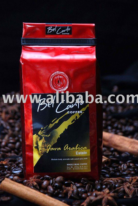 Java Arabica Blawan Estate coffee