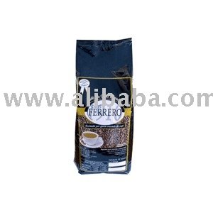 Cafe Ferrero, Gourmet Coffee From Brazil Roasted Grain 1kg Pack