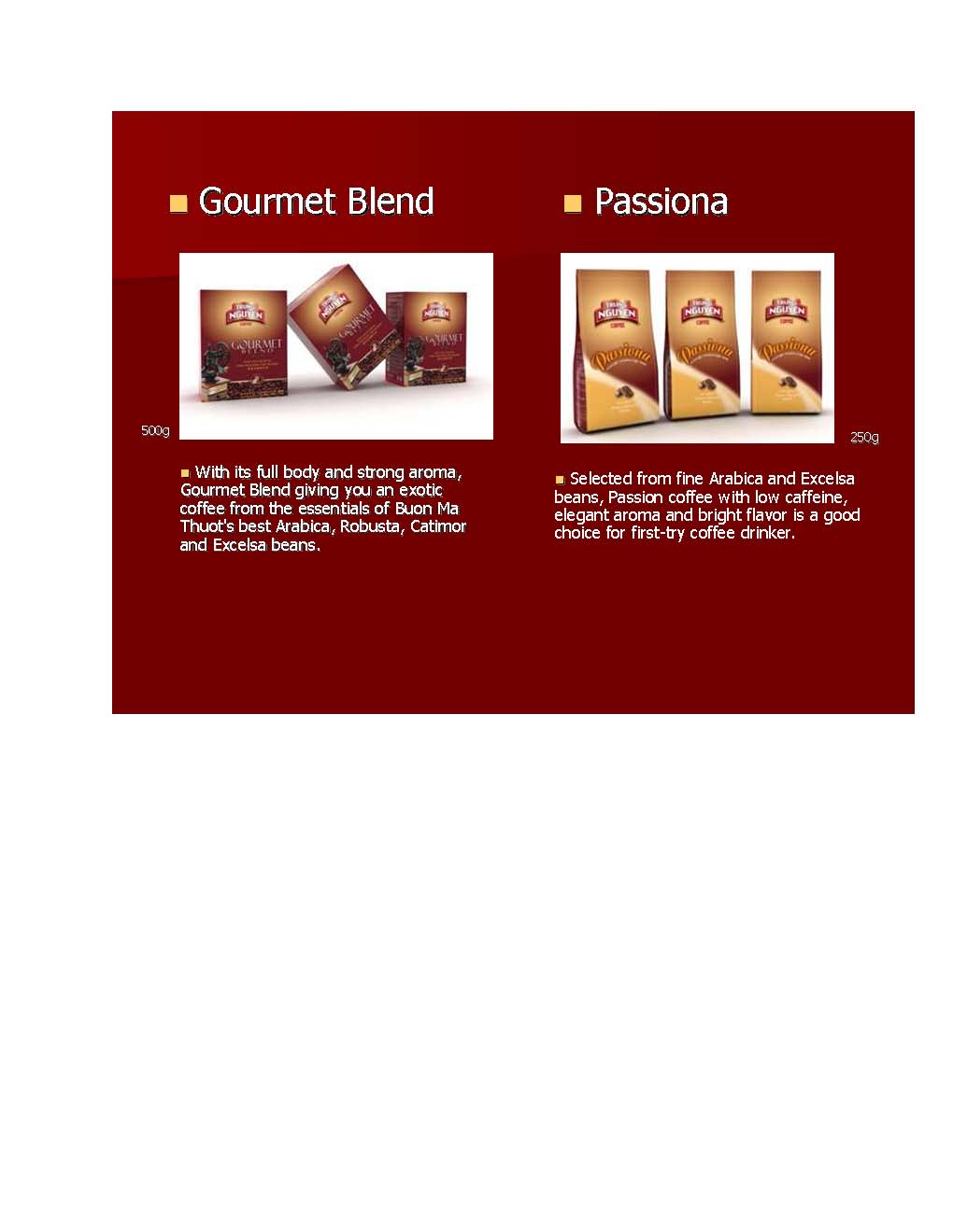  Trung   Nguyen  Gourmet Coffee