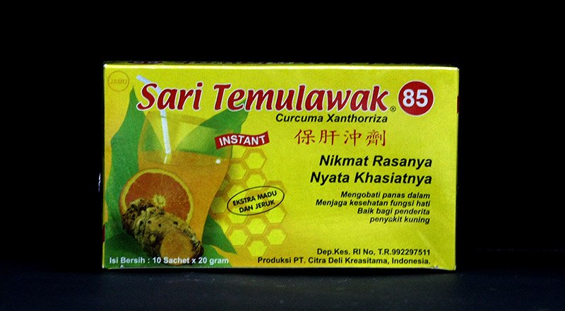Sari Temulawak 85 Instant Drink-Honey Orange (Box)