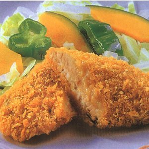 breaded salmon fillets