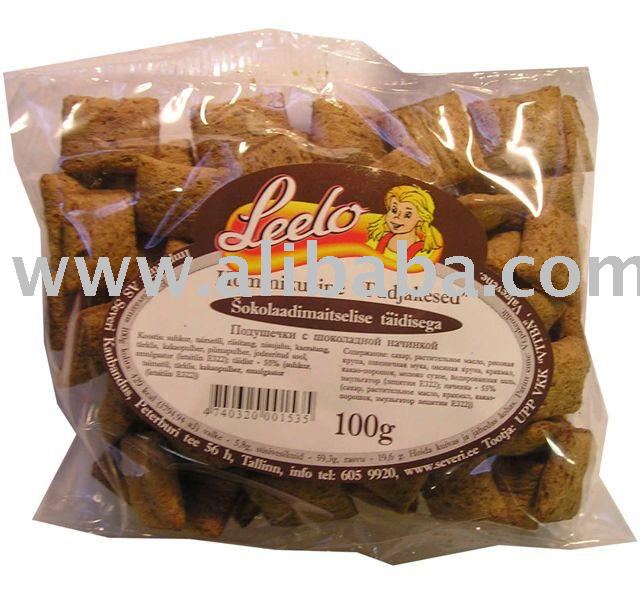 BREAKFAST PILLOWS with FILLING  CHOCOLATE  100g