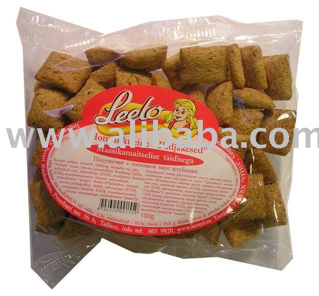 BREAKFAST  PILLOW S with  FILLING   STRAWBERRY  100g