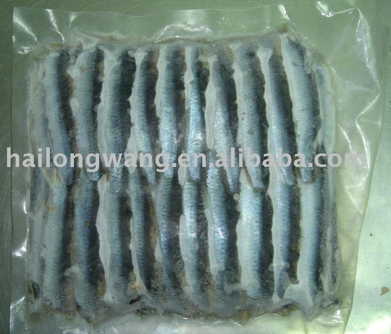 frozen fish ( anchovy fillets)