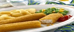 Hake breaded sticks