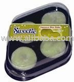4 Pieces Sweetie Daifuku    Pandan Mung Bean Mochi (Japanese Rice Cake)