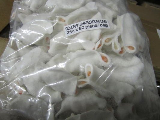 Goldfish Shaped Shrimp Dumpling
