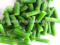  Frozen ( IQF )  Green   Bean  Cut(Whole)