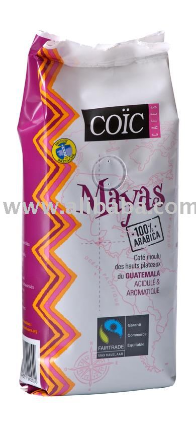 MAYAS ORGANIC 100% arabica 250 g ground coffee