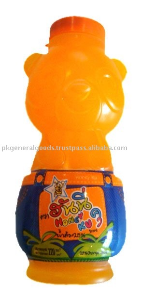 Fruit Juice with Panda bottle