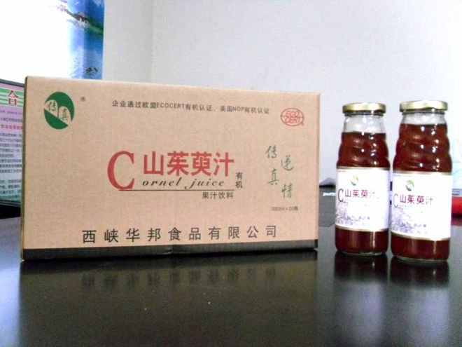 raw cornel juice  herb juice  health drink