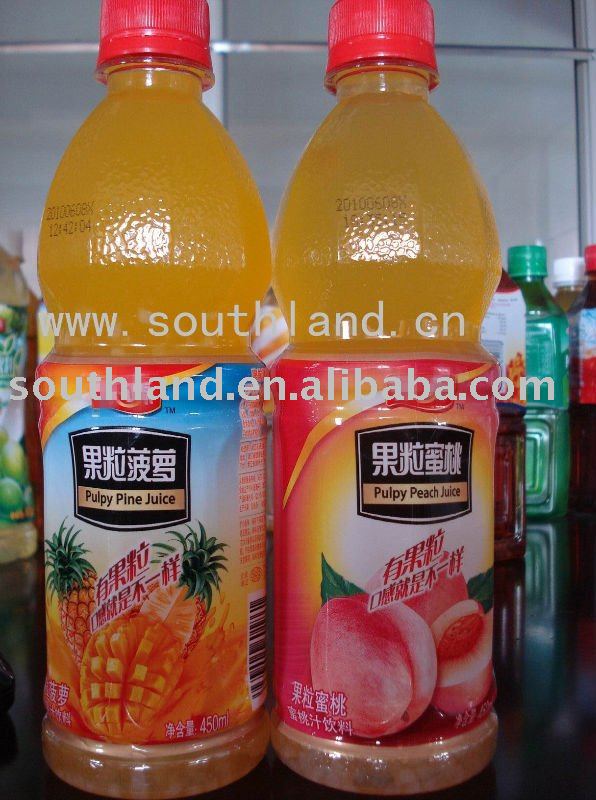  peach /pineapple  juice  with  pulp 