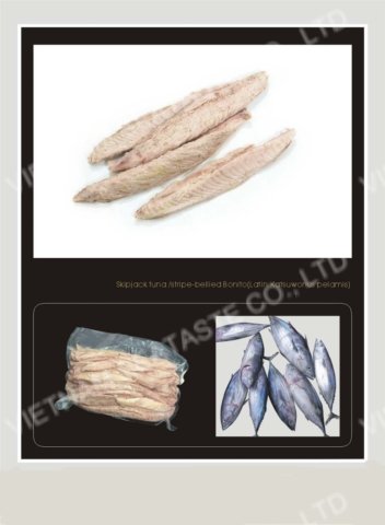 PRE COOKED SKIPJACK TUNA LOINS ( Katsuwonus pelamis )