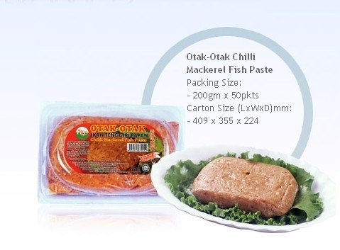 Otak  Chilli   Mackerel  Fish Paste