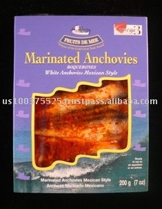 Marinated White Anchovy Fillets Mexican Style Retail Pack