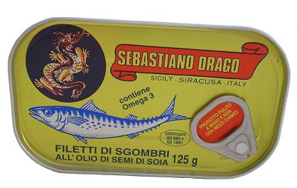 Mackerel In Seed Oil Or Olive Oil