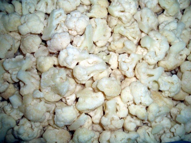 Frozen Cauliflowers