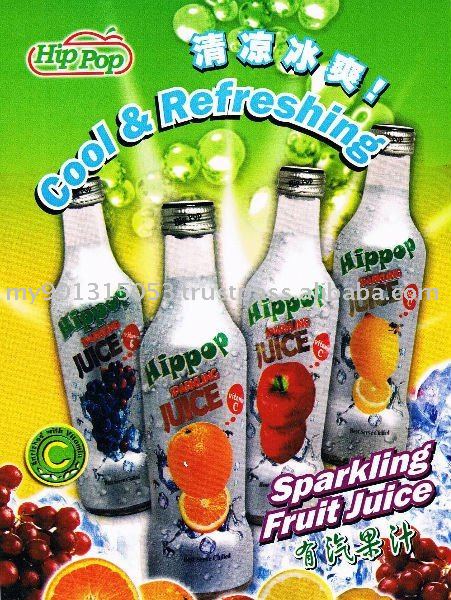 HipPop Sparkling Fruit Juice