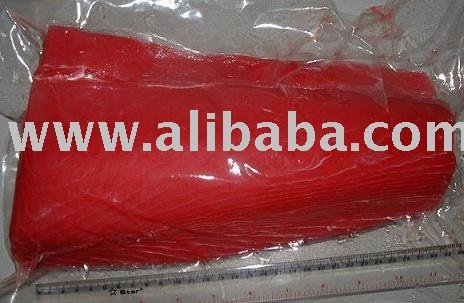  Fresh   Frozen  Yellow fin  Tuna  Loins - Skin Off