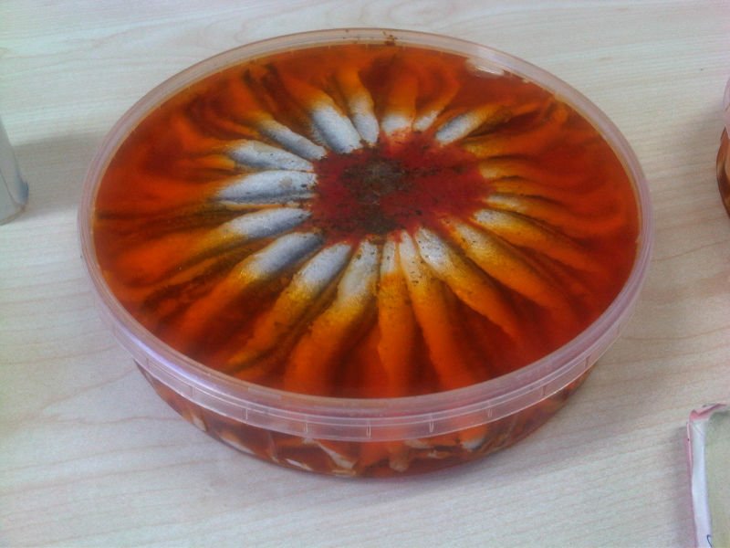  Anchovy   Fillets   marinated  Mediterranean Style