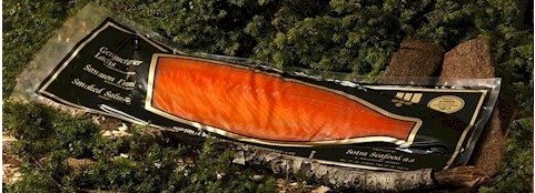 Brand name Smoked and Marinated Salmon