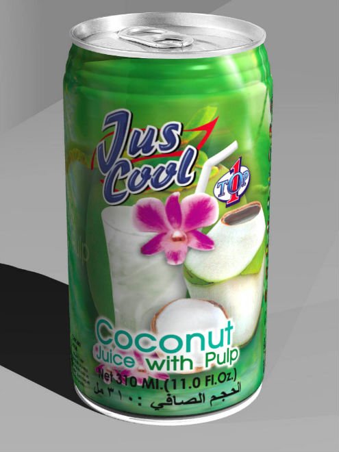 Jus Cool Coconut Juice With Pulp