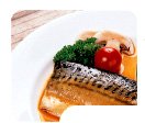 Saysauce-marinated and broiled Mackerel