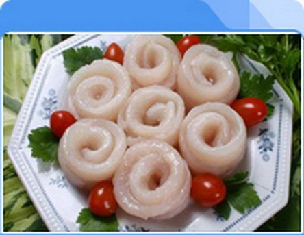 Rose shaped pangasius