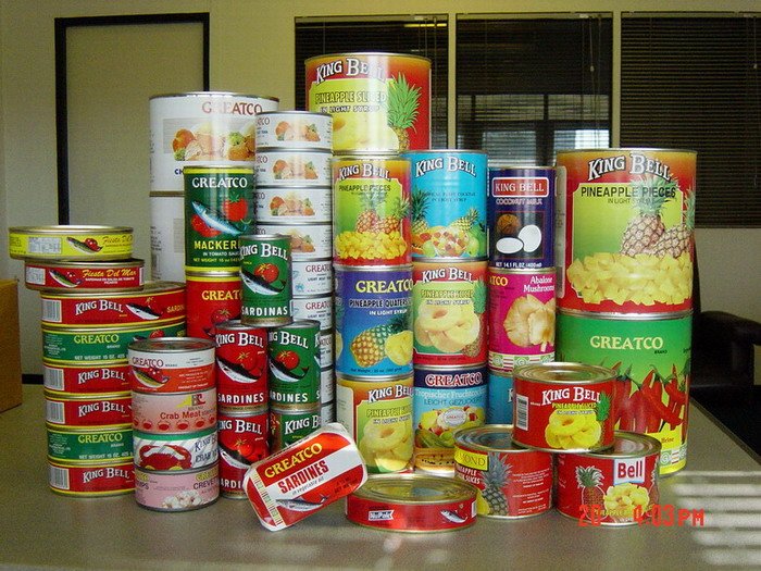 KINGBELL Canned Fish-Fruits-Vegetables
