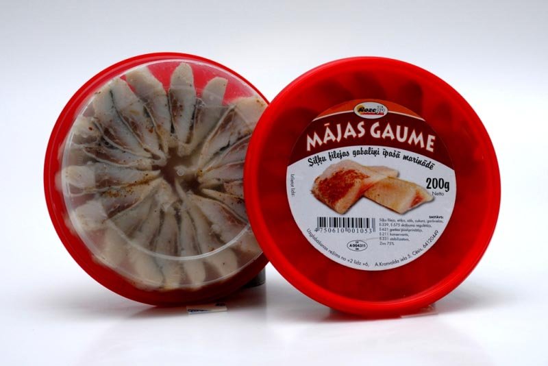 Herring fillet pieces