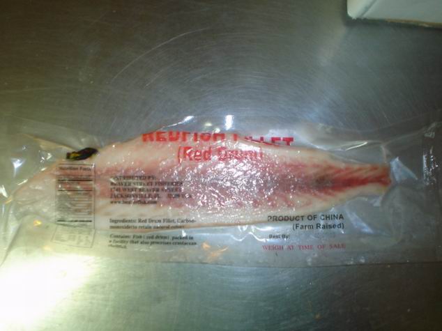  Frozen   Red   Drum  (  Red  Fish ) Fillets