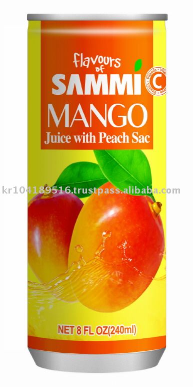 Flavous of Sammi 240ml Mango Juice w / Sac