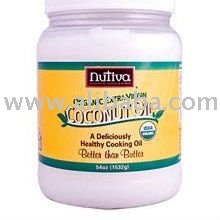 Nutiva Organic Extra Virgin Coconut Oil 54 oz (1532 g)