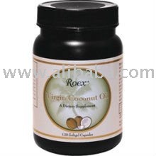 Roex Virgin Coconut Oil - 120 Capsules - Coconut Oil