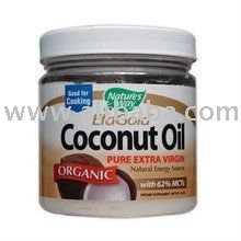 Nature s  Way  - EfaGold Coconut Oil 32 oz Solid Oil
