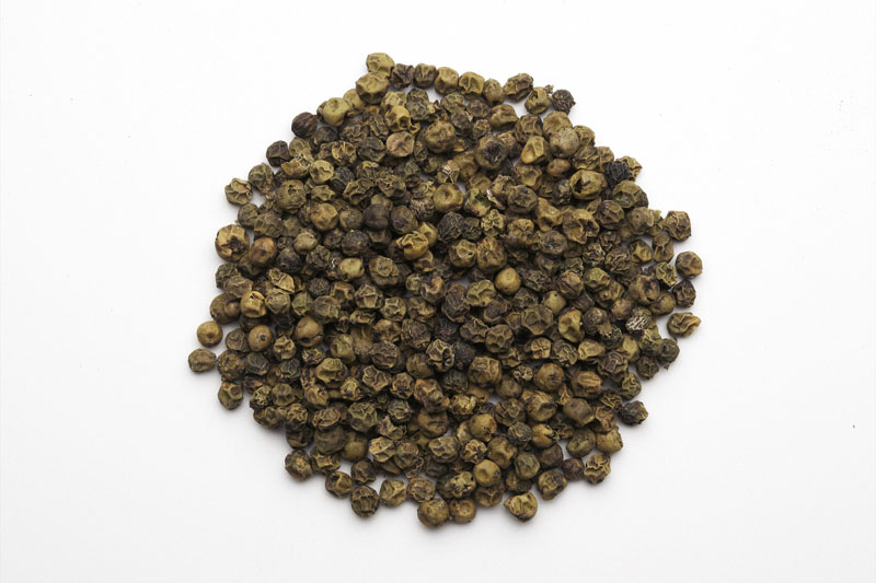 Steam Sterilized + Organic Green Pepper