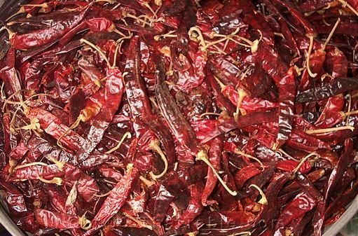 Dried  whole  chili